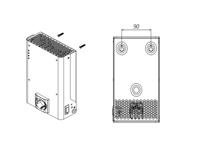 Установочные размеры